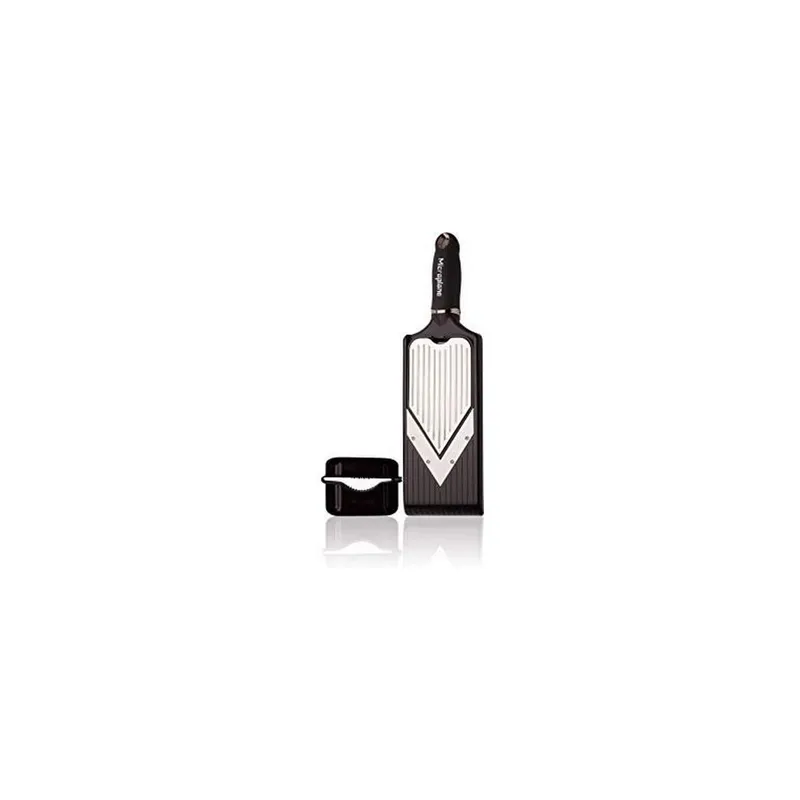 Microplane Gourmet V Hobel & Julienne Schwarz/Silber