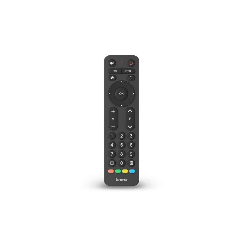 Hama Technics AG Universal-Fernbedienung Infrarot, für 2 Geräte, lernfähig