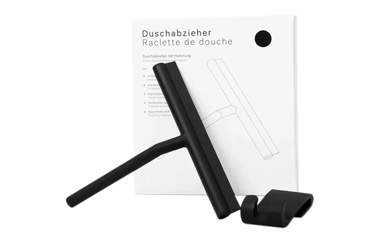 Esmée Silikon Duschabzieher black