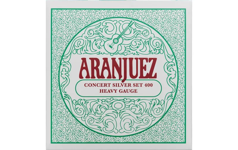 Aranjuez Gitarrensaiten Concert Silver 400 – Heavy Gauge