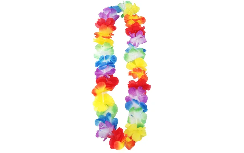 Partydeco Halskette Hawaii 90 cm, Mehrfarbig