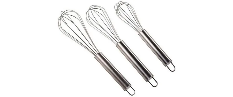MSV Schwingbesen 3-teilig, Silber