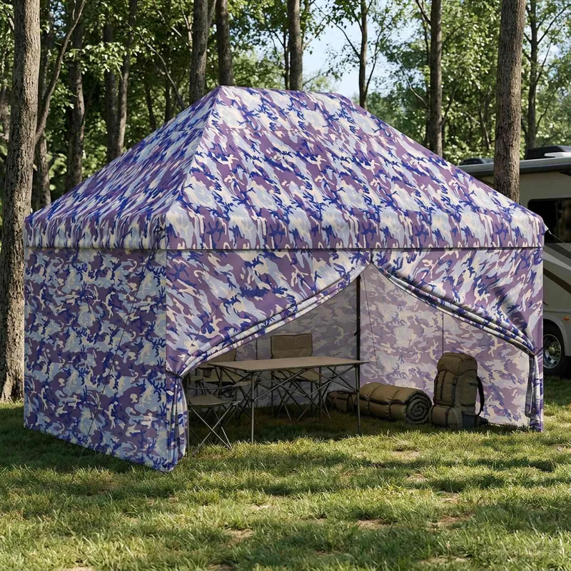Gazebo Pop-up avec 4 Panneaux Latéraux 2,9 x 4,3 m