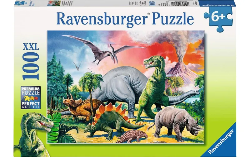 Ravensburger Puzzle Unter Dinosauriern 100 XXL Teile