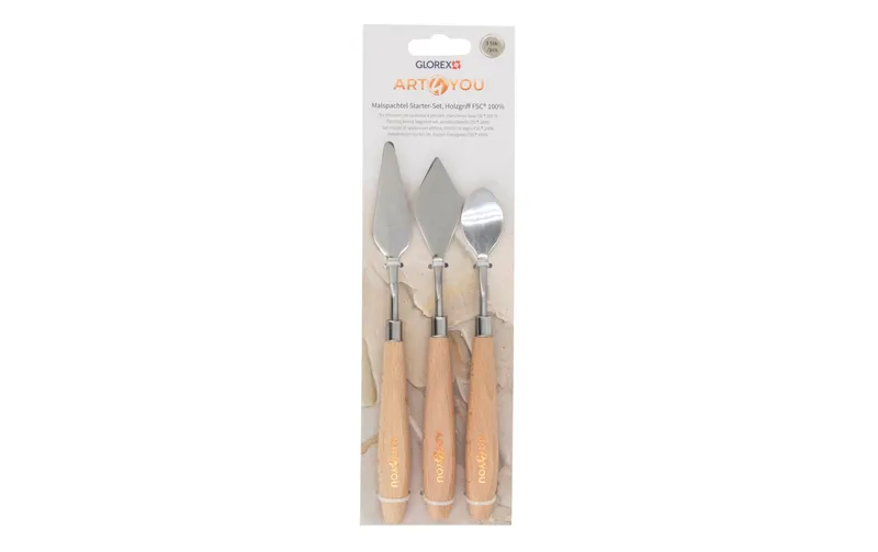 Glorex Glorex Malspachtel-Set 3 Stück