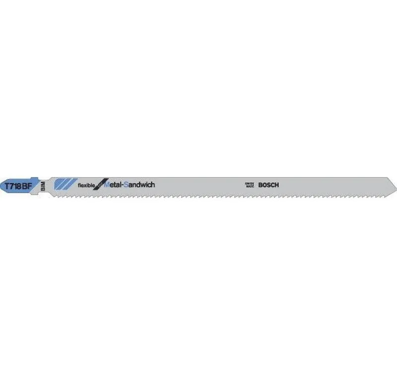 Bosch Professional Stichsägeblatt T 718 BF Metal-Sandwich, 3 pieces
