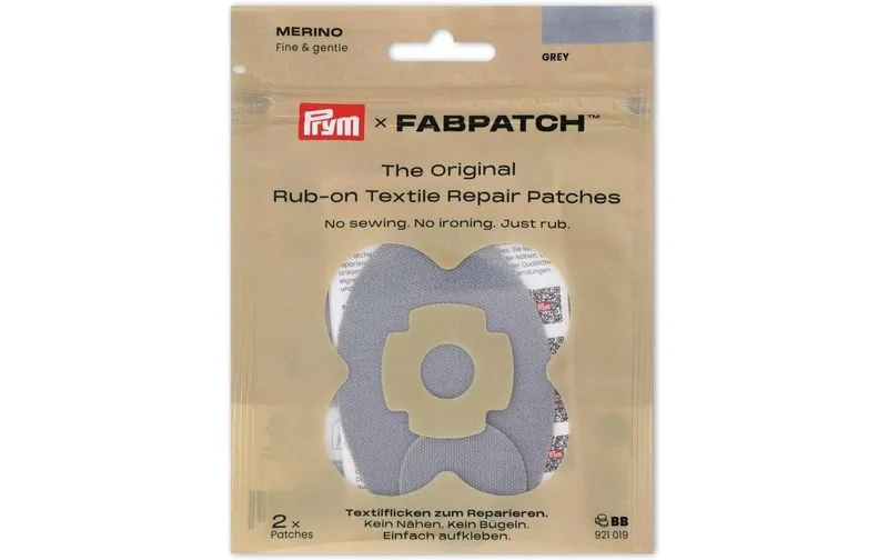 Prym Prym Rub-on Patch MERINO Hellgrau