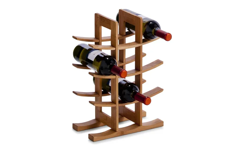 Zeller Present Weinétagère pour 12 Flaschen, brun