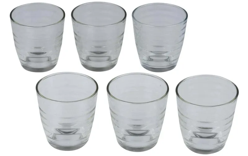 alpina Trinkgläser 225 ml, 6 pièces, transparent