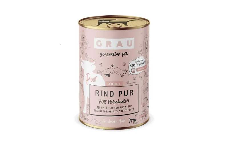 grigio Nassfutter Rind Pur 400 g