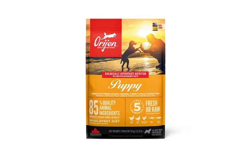 Orijen Trockenfutter Dog Puppy mit Geflügel, 6 kg