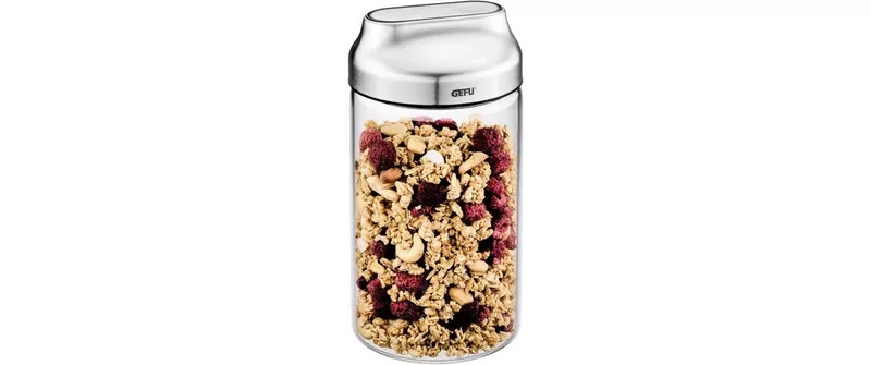 GEFU Vorratsdose Kippo 1 l, trasparente