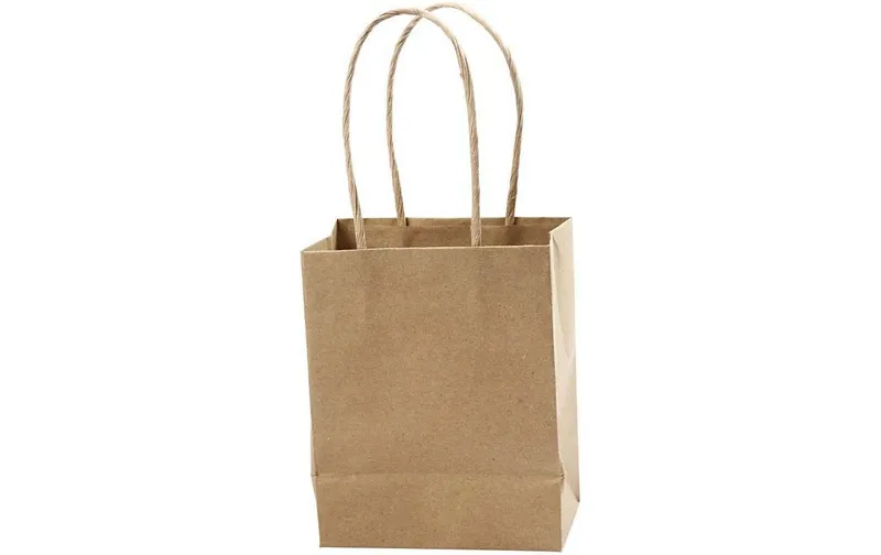Creativ Company Geschenktasche 10 Stück Braun