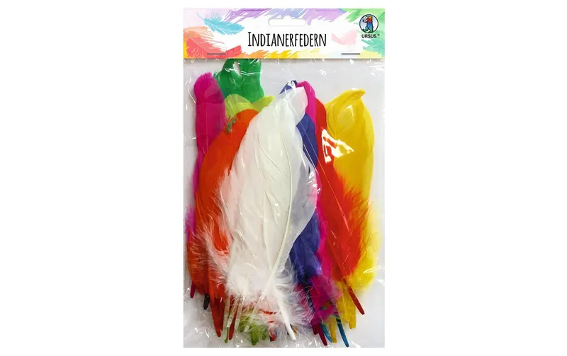 URSUS Federn 50 pezzi, multicolore