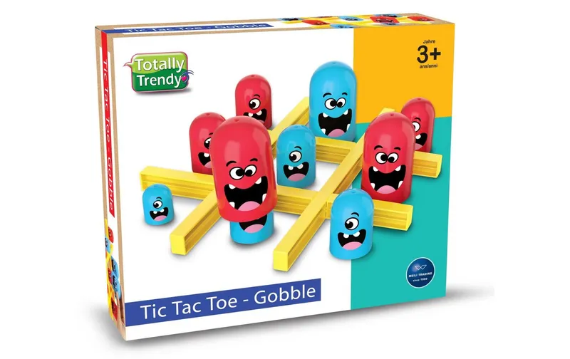 Totally Familienspiel Trendy Tic Tac Toe Gobble