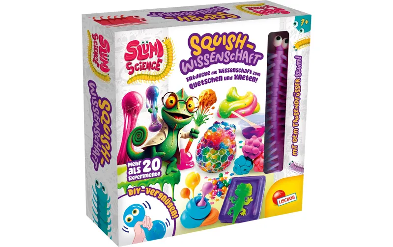 Lisciani Squish Science DIY, Formen, Deko