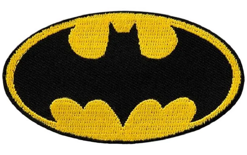 Mono-Quick Aufbügelbild Batman Logo 1 pieces