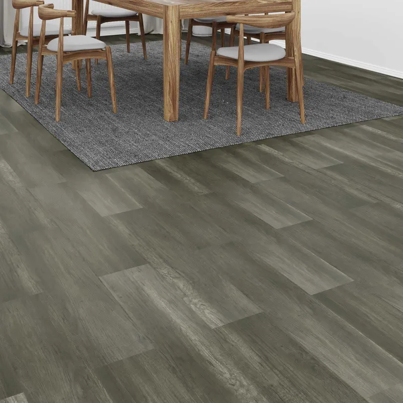 Revêtement de sol en laminate Gris vieilli 101 x 20 x 0,8 cm