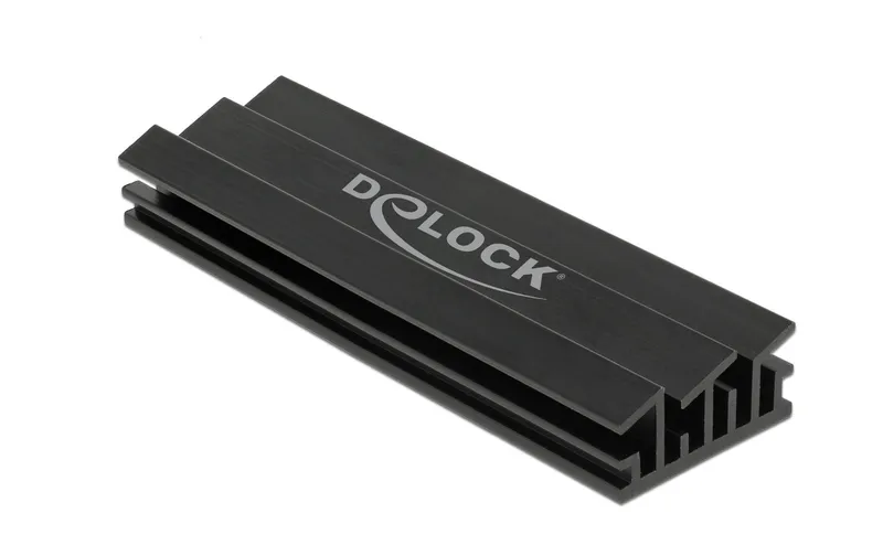 Delock M.2-Kühlkörper 70 mm, 10 mm Höhe