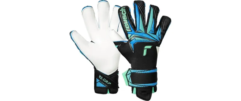 reusch Attrakt RE:GRIP Evolution Grösse: 9, Schwarz/Ocean light