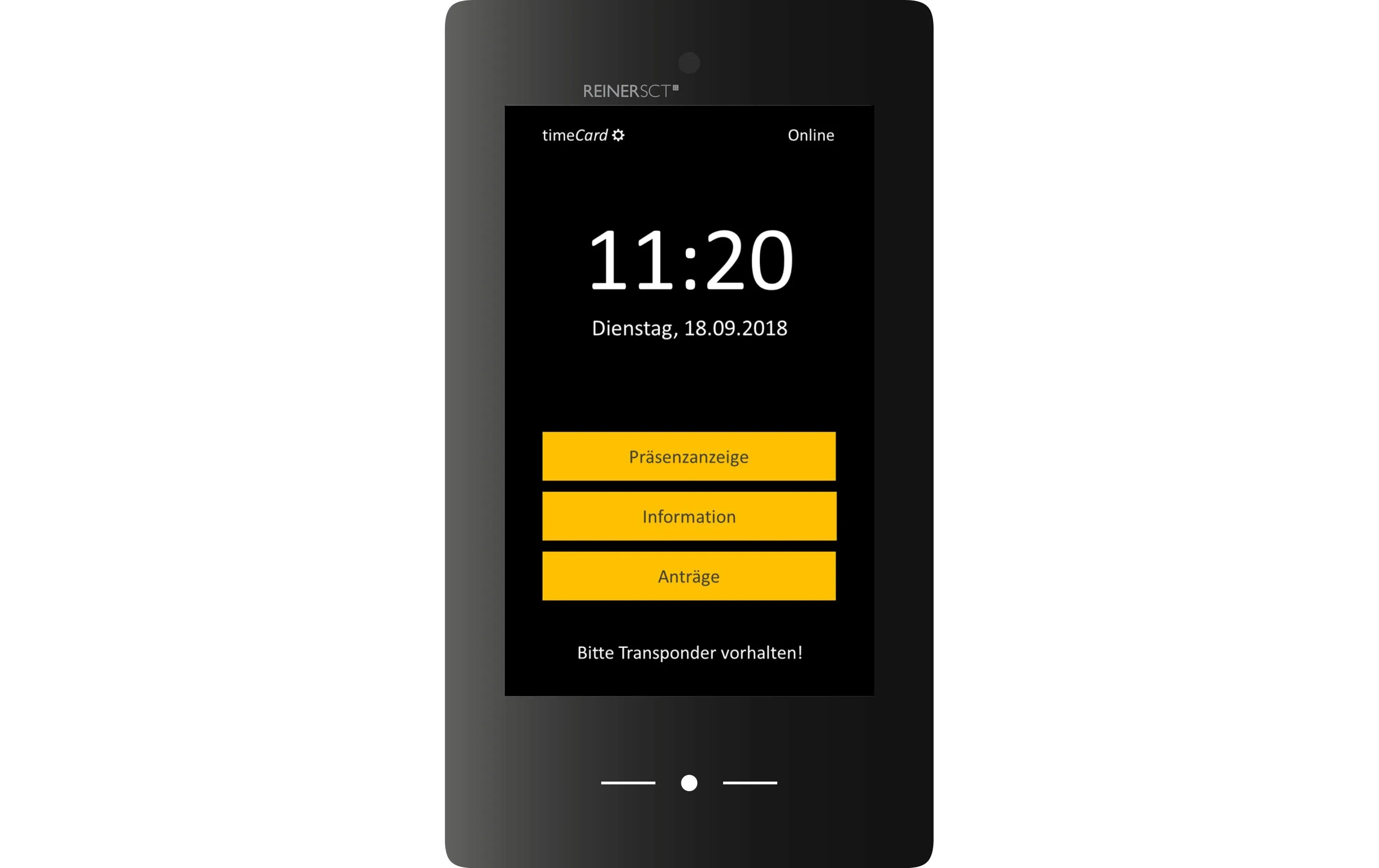 Reiner SCT Zeiterfassungsterminal TimeCard 3