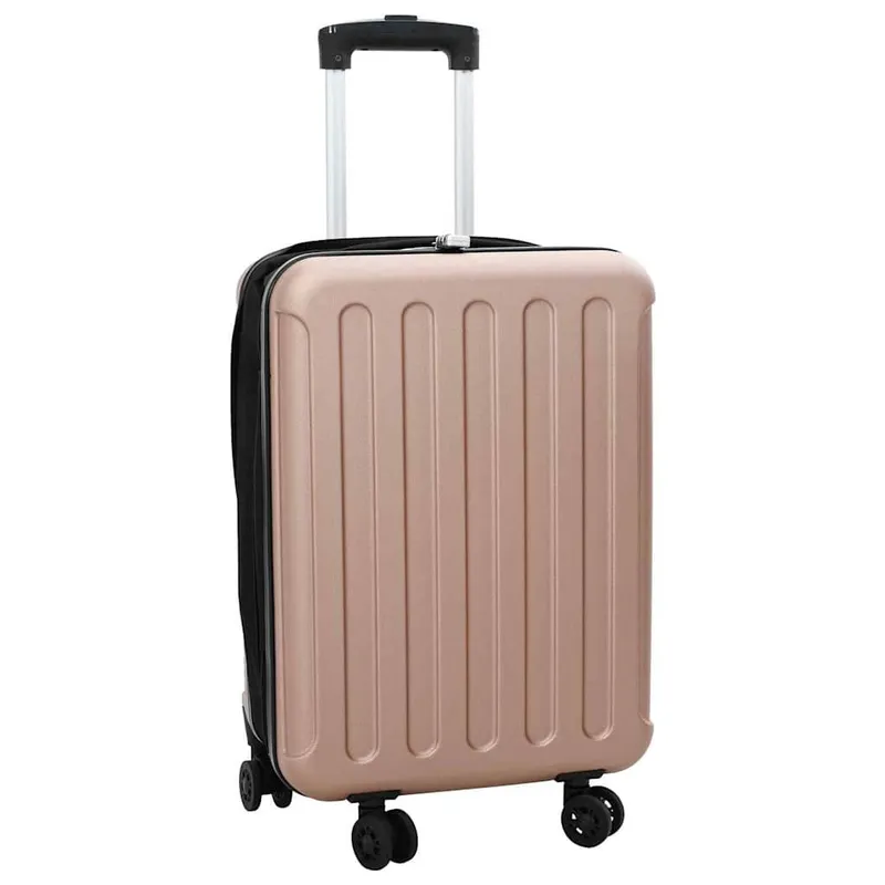Koffer mit Schloss Roségold 34 x 23 x 55,5 cm ABS Kunststoff