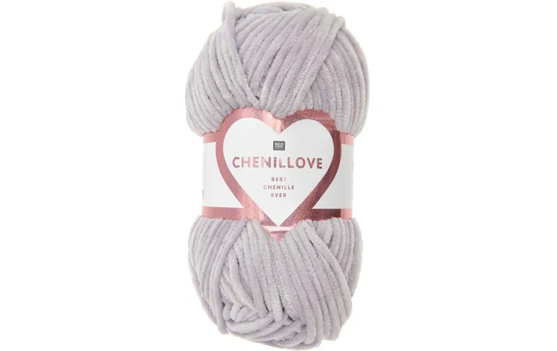 Rico Design Wolle Chenillove 100 g, Flieder