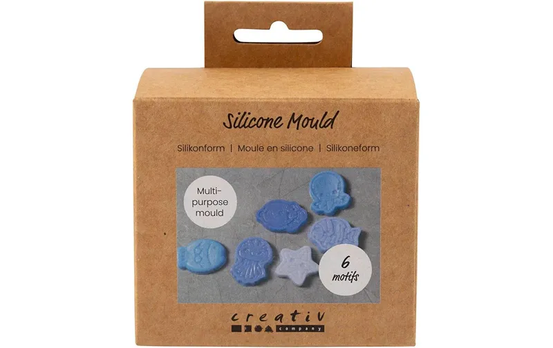 Creativ Company Silikon Form Meeresthema 6 Stück
