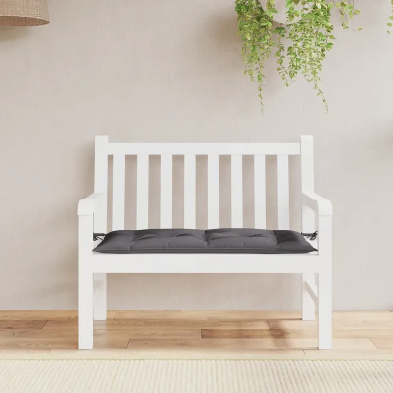 Gartenbank-Auflage antracite 110x50x7 cm Oxford-Gewebe