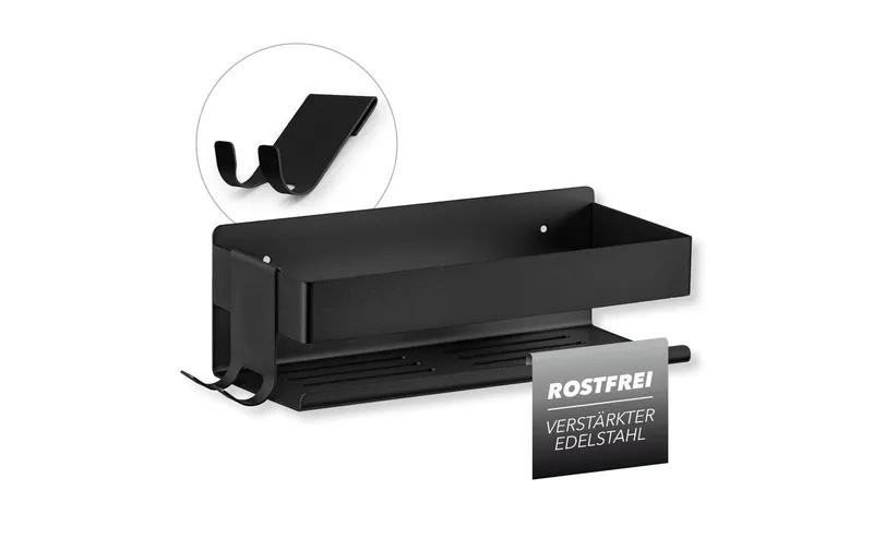Benkstein Einzel-Duschorganizer black