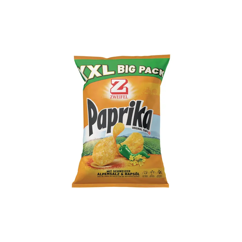 Zweifel Chips Original Paprika Big Pack XXL 380 g