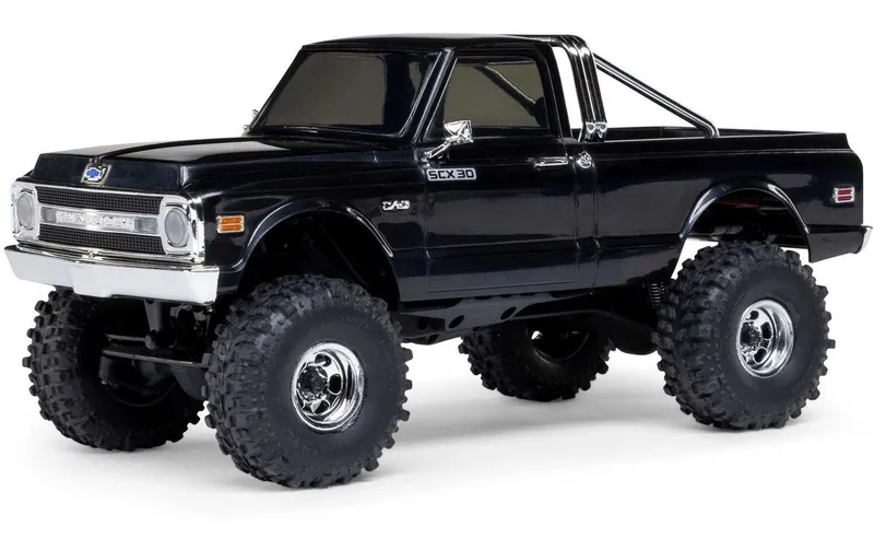 Axial Rock Crawler SCX30 Chevy K10 1:30, RTR, black