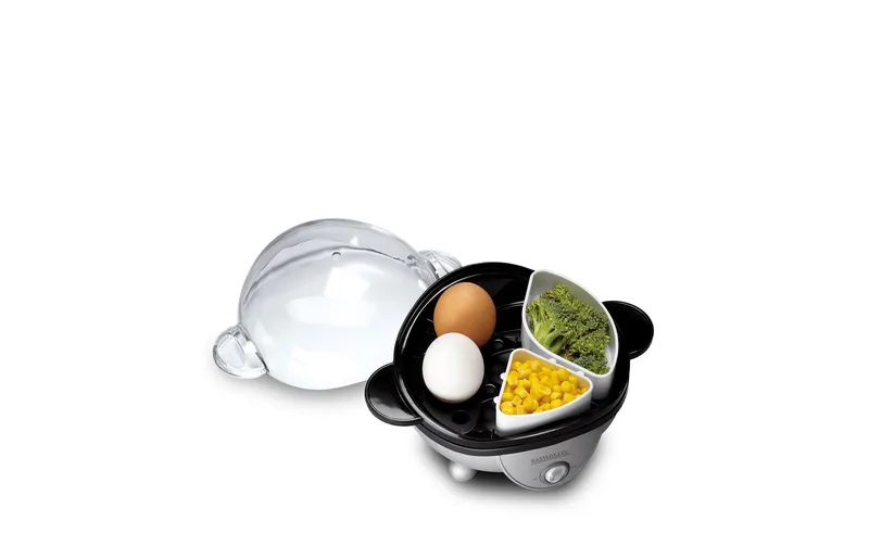 Gastroback Eierkocher 42801 nero/Silber