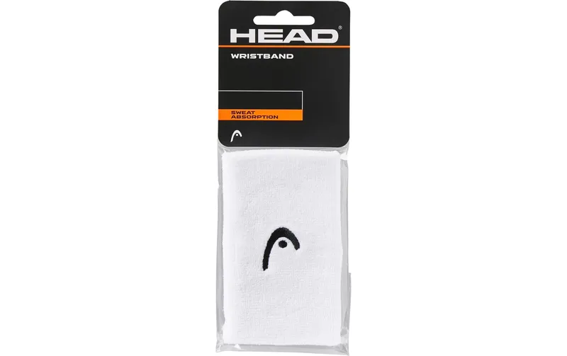 HEAD Schweissband Wristband 5" Weiss