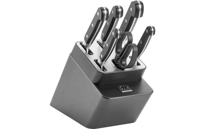 Zwilling Messerblock-Set mit Messer Pro gris, 7-teilig