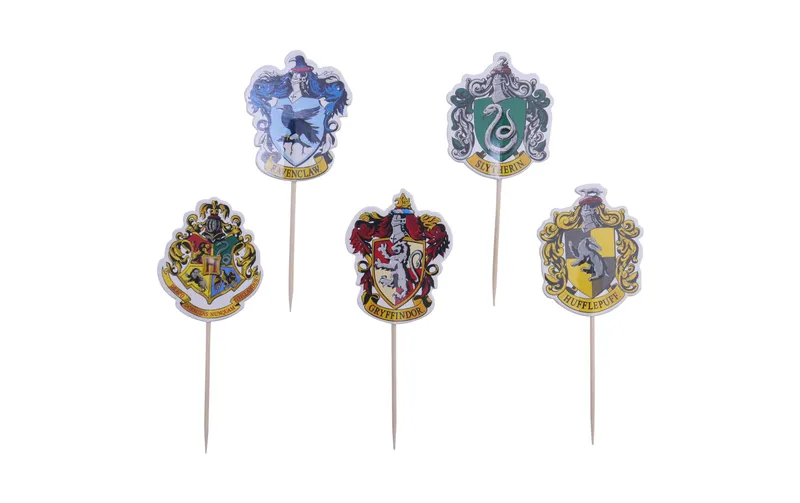PME Harry Potter Cupcake Topper Häuser 6 pièces