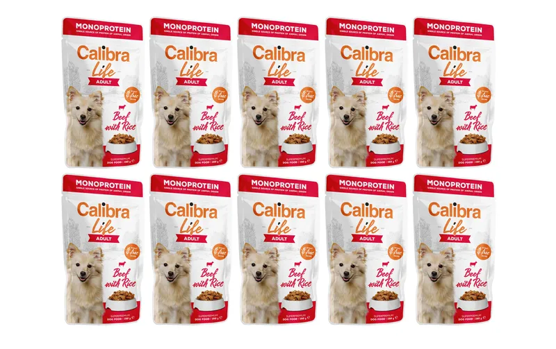 Calibra Nassfutter Life Adult Rind 10 x 150 g