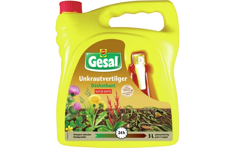 Gesal Unkrautvertilger NATUR-RAPID 3 L