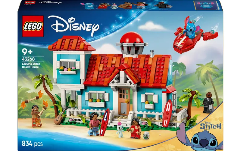 LEGO® Disney Das Strandhaus en Lilo et Stitch 43268