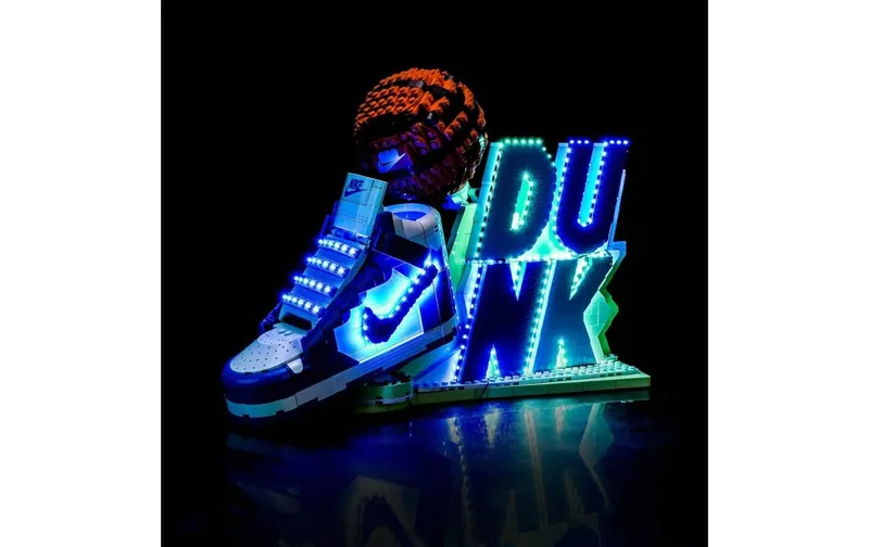 BrickBling LED-Licht-Set für LEGO® 43008 Nike Dunk x