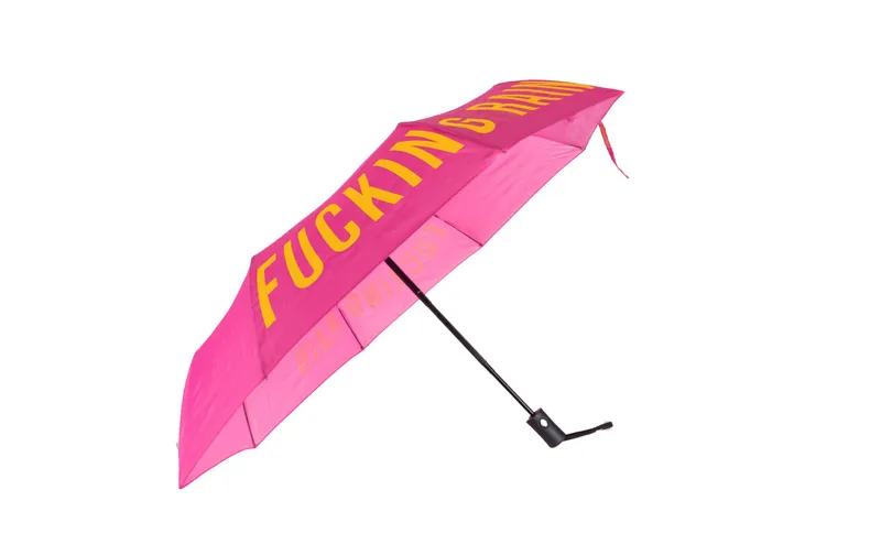 Trendform Schirm Fucking rain Pink