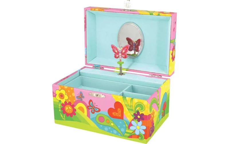 Goki Carillon Prato delle farfalle Melodia: Over the Rainbow