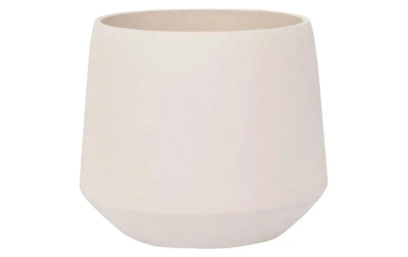 Pottery Pots Pflanzentopf Julia L, Vanilla White Weiss