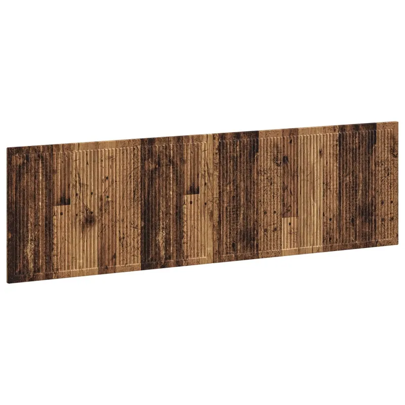 Wandmontiertes Kopfteil EDE Altholz Holzwerkstoff