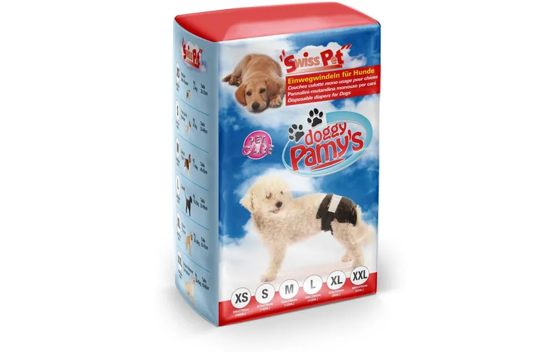 SwissPet Einwegwindeln Doggy Pamys M, 13 pezzi