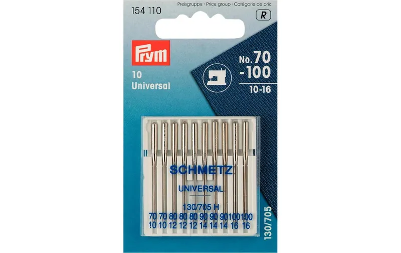 Prym Nähmaschinennadel Standard Nr. 70-100, 10 pièces