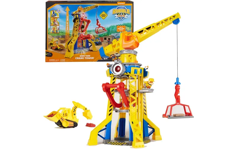 Spinmaster Rubble and Crew Barkyard Crane