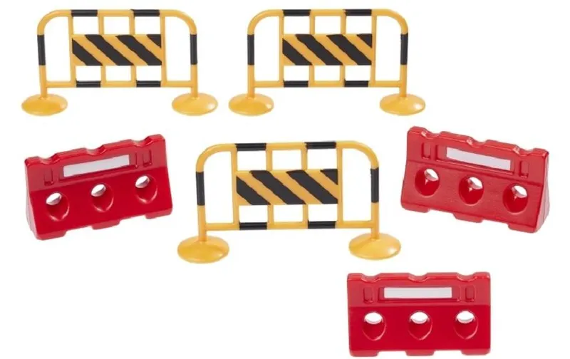 HobbyFun Mini-Utensilien Absperrungsset 6-teilig