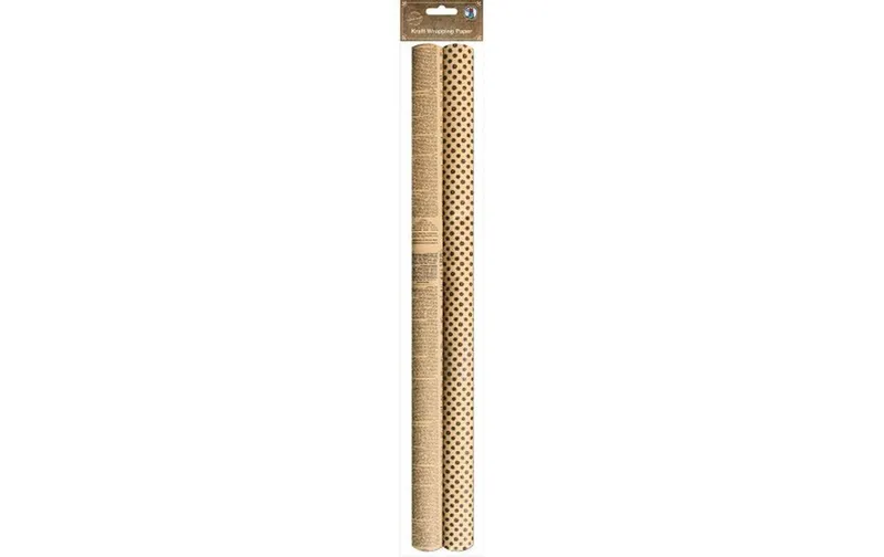 URSUS Geschenkpapier News black/brown, 50 x 70 cm