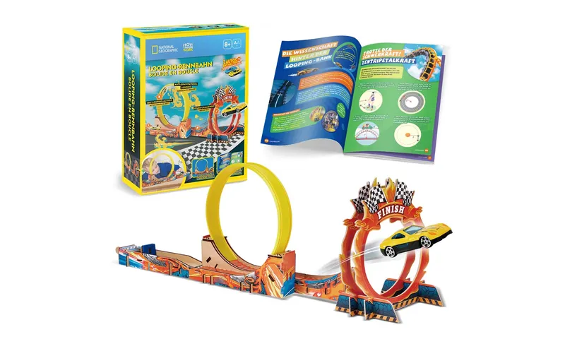 CubicFun Looping-Rennbahn STEM